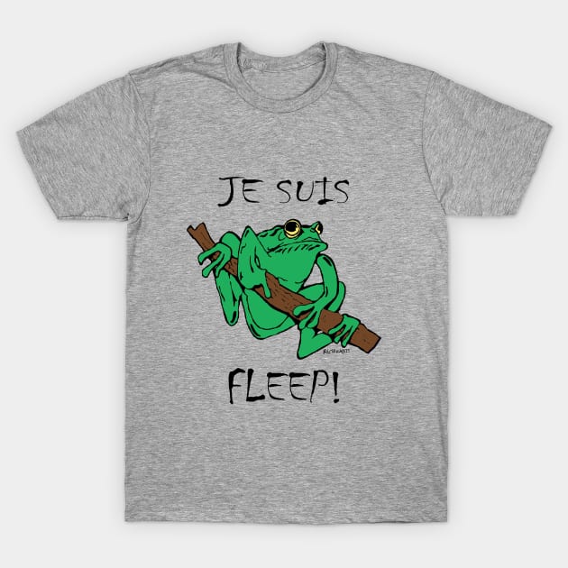 Je Suis Fleep! T-Shirt by RockettGraph1cs